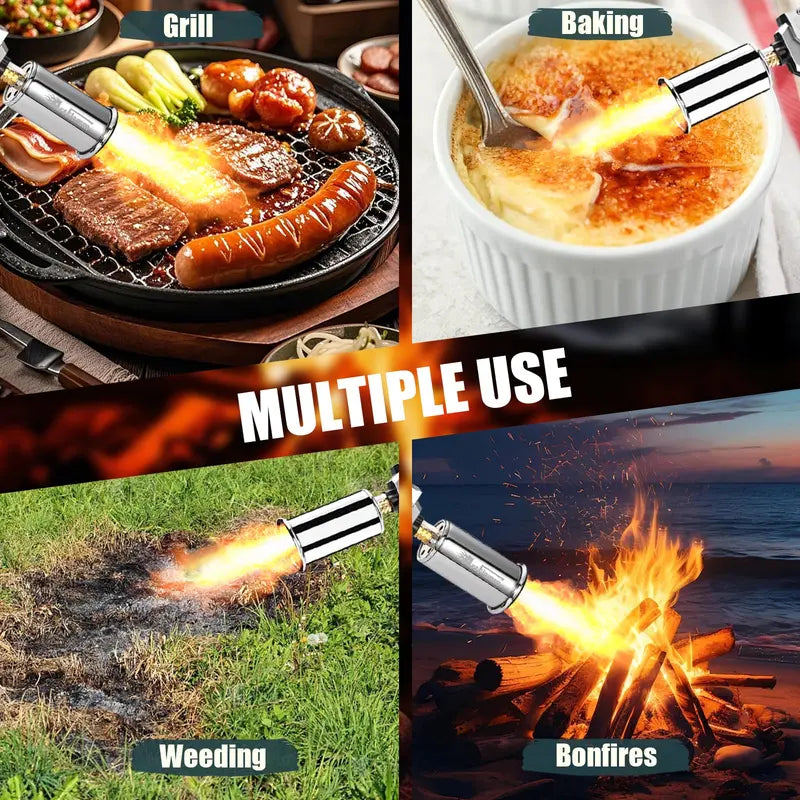 Powerful 800,000 BTU Tactical Propane Flame Gun Torch