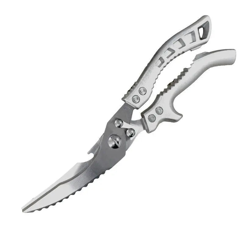 Heavy-Duty All-Metal Poultry Shears for Effortless Bone Cutting