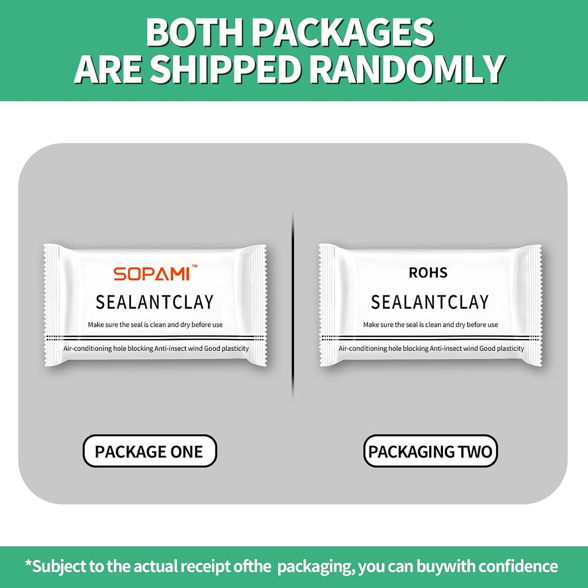 Sealant Clay - Moldable Waterproof Seal For Gaps & Cracks