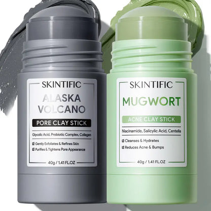 Clay Stick Mask - Dual Clay Formula For Deep Pore Care & Oil Control