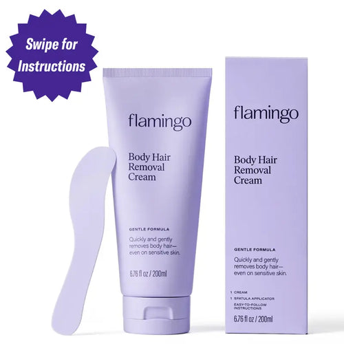 Body Hair Removal Cream - Gentle Wipe-Off Formula For Smooth Skin