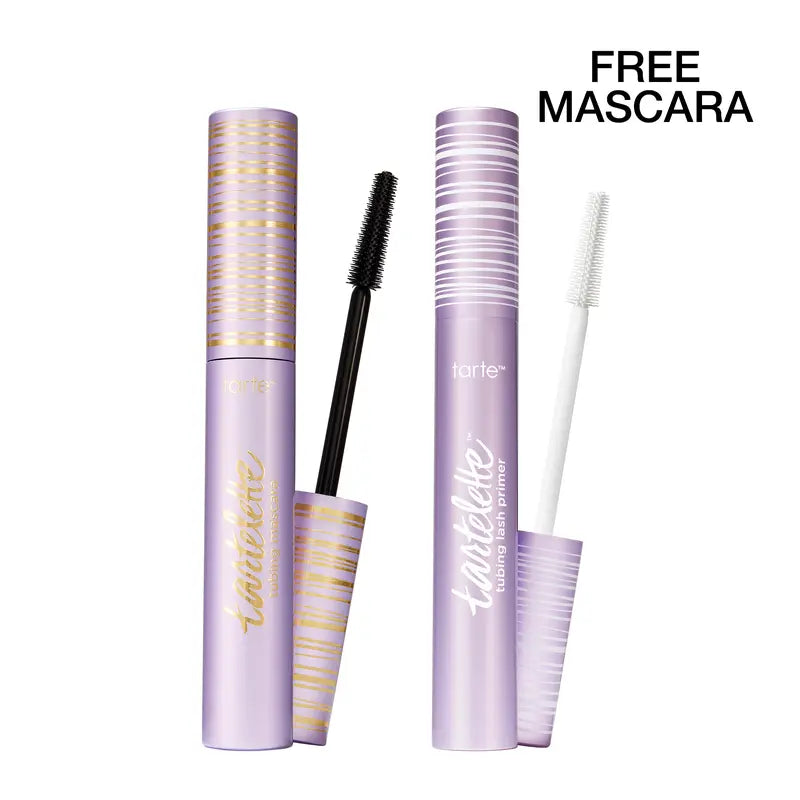 24H Smudge-Proof Tubing Mascara & Primer Duo for Instant Lash Extension