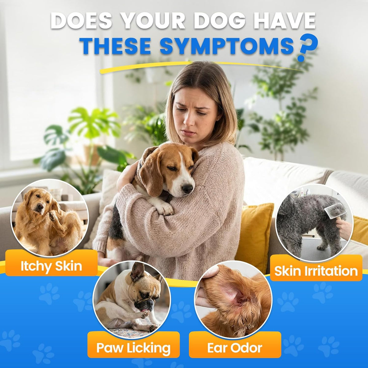 Dog Ear & Skin Relief Drops - Fast-Absorbing Comfort Support For Itchy Ears, Skin Irritation & Daily Hygiene Care
