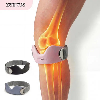 Targeted Silicone Patellar Tendon Strap for Instant Knee Pressure Relief & Shock Absorption