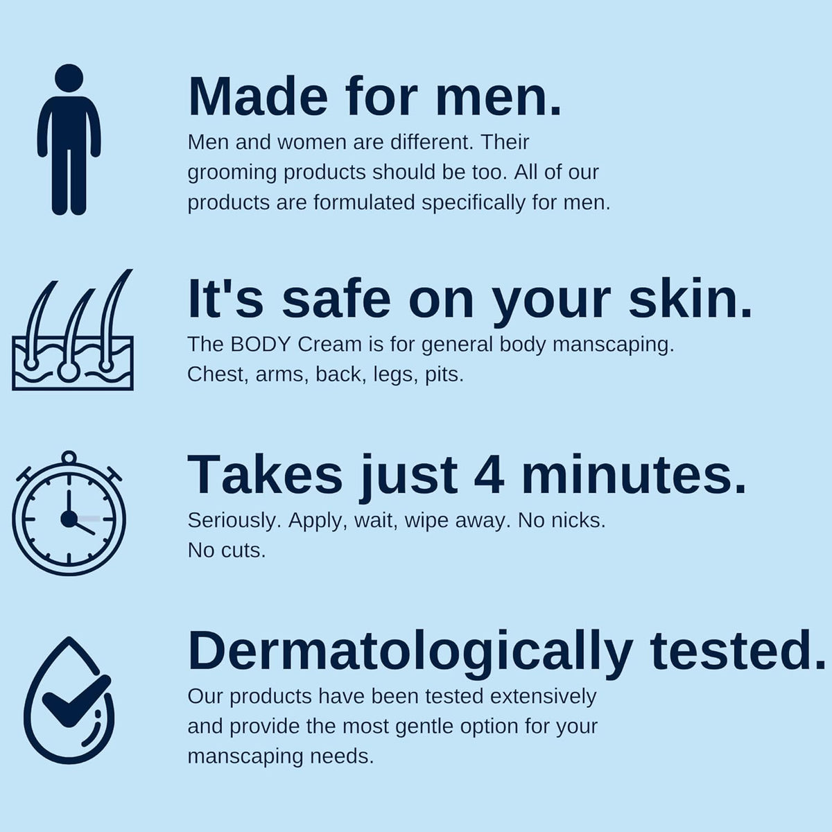 Wipe Away Coarse Body Hair in 4 Minutes—Zero Shaving Required