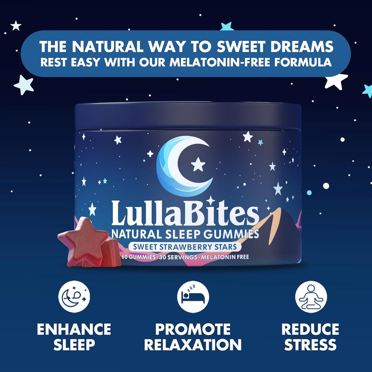 Melatonin-Free Sleep Support | Non-Habit Forming & Vegan