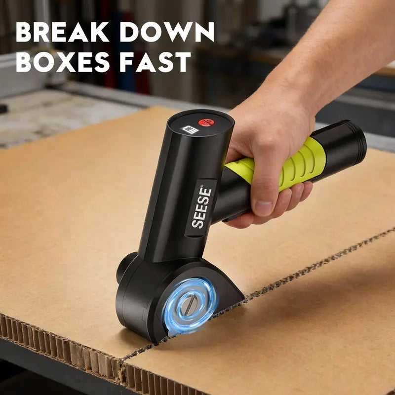 PowerCut™ Cordless Electric Scissors & Heavy-Duty Box Cutter
