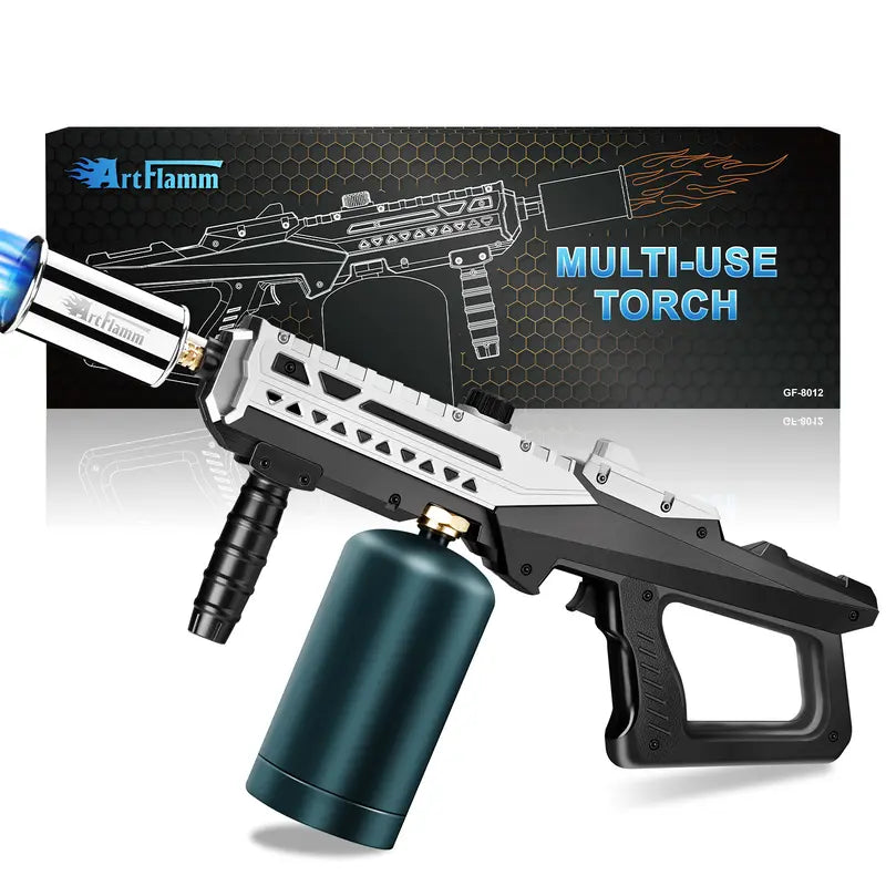 Powerful 800,000 BTU Tactical Propane Flame Gun Torch