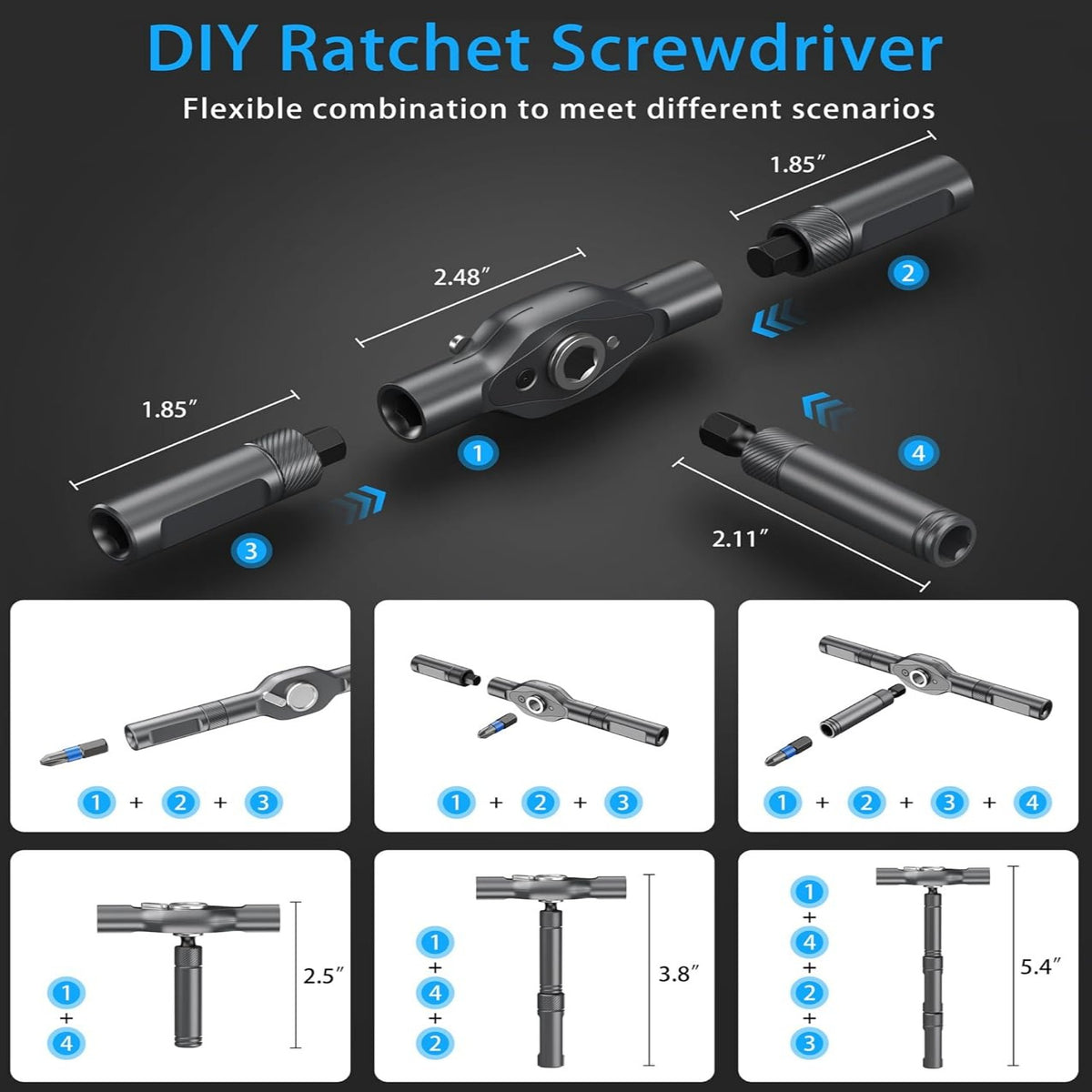 Fix Anything, Anytime — 24 Tools in One Screwdriver