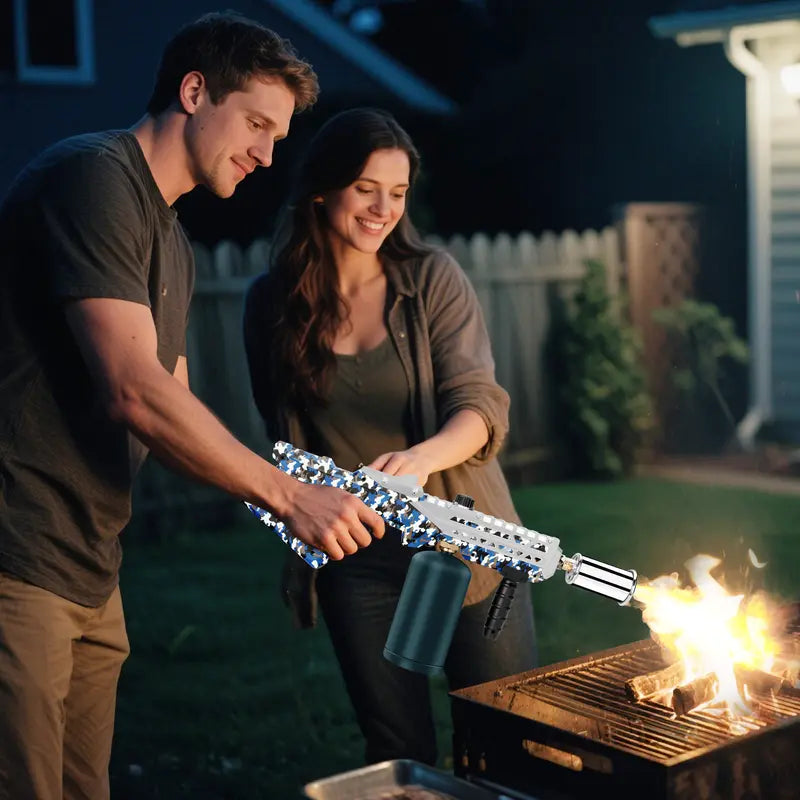 Powerful 800,000 BTU Tactical Propane Flame Gun Torch