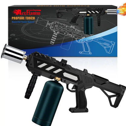 Powerful 800,000 BTU Tactical Propane Flame Gun Torch