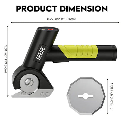 PowerCut™ Cordless Electric Scissors & Heavy-Duty Box Cutter
