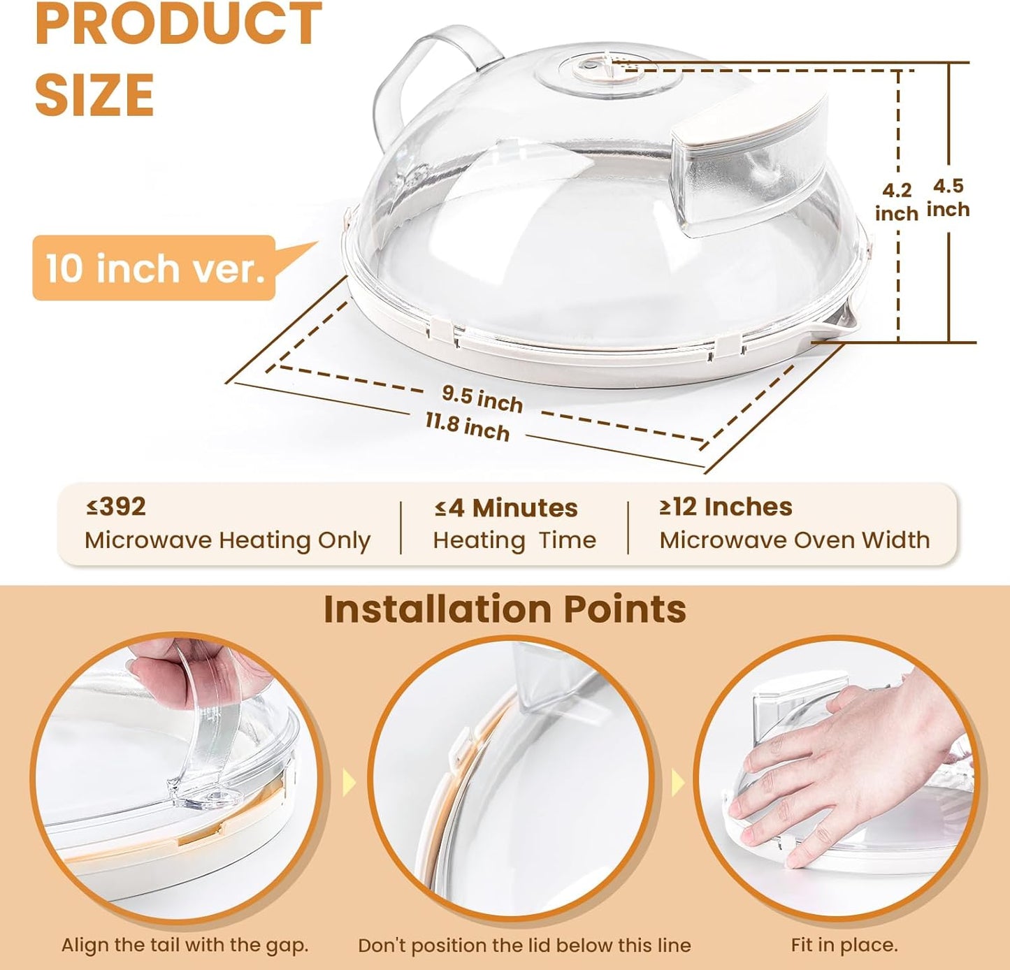 Never Eat Dry Leftovers Again 10inch - 2 Pack