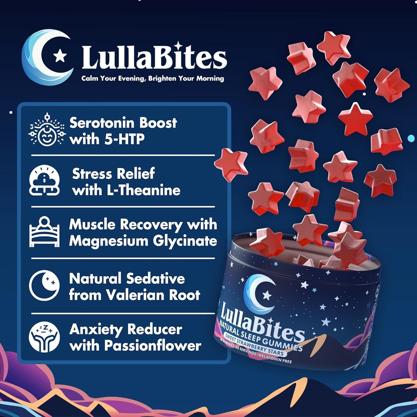 Melatonin-Free Sleep Support | Non-Habit Forming & Vegan