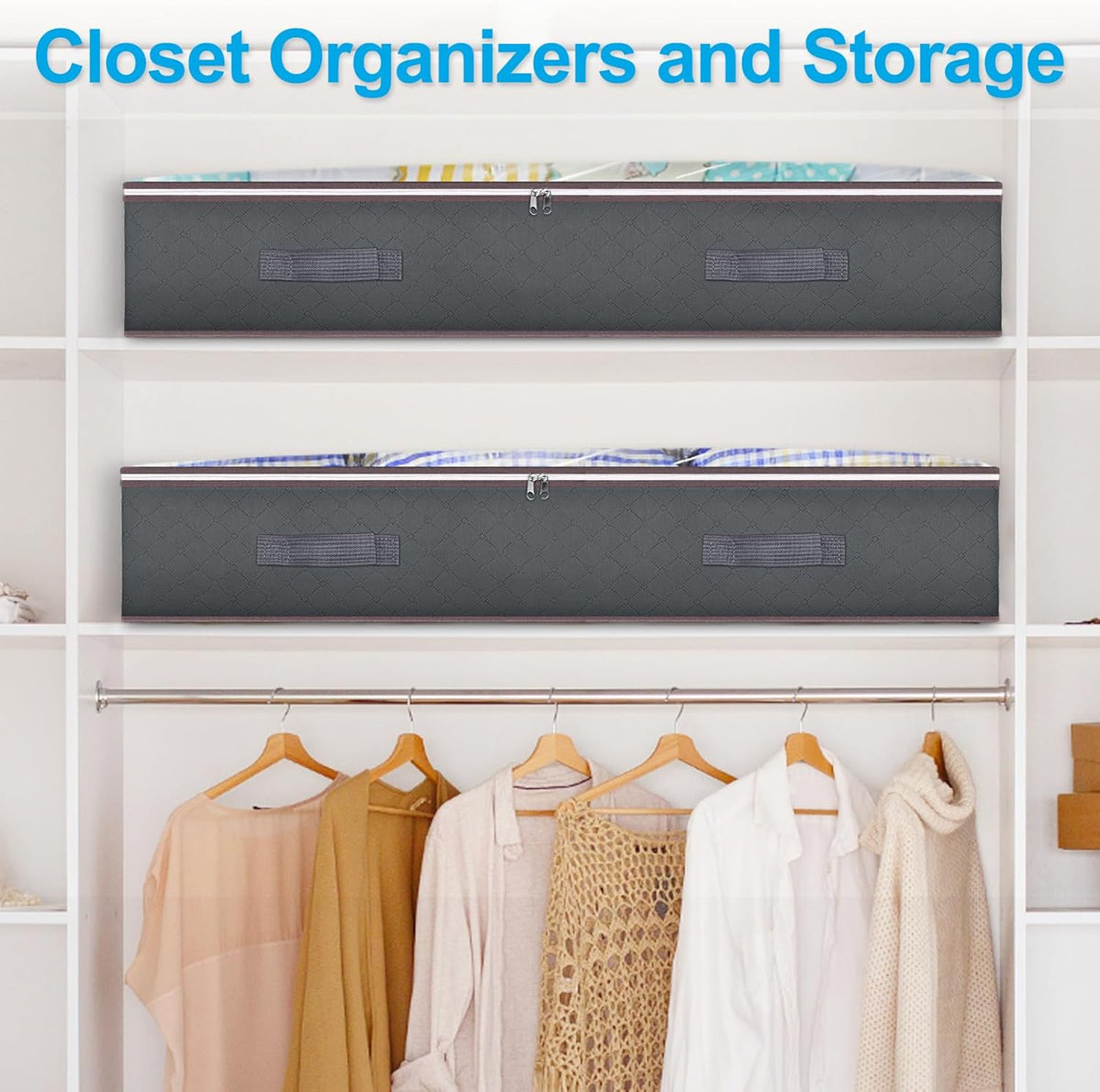 Reclaim Your Space — The 90L Massive Underbed Organizer That Ends Closet Chaos