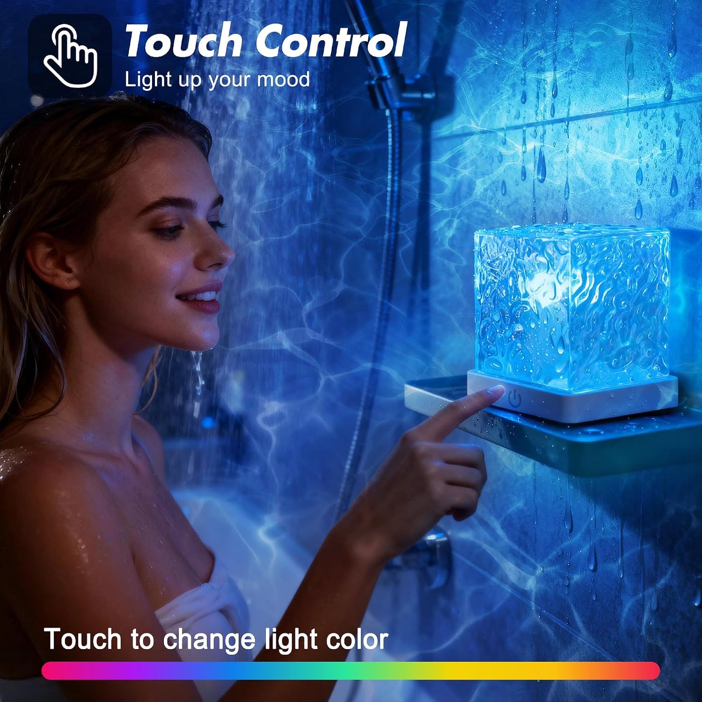 Ocean Wave Shower Light - Turn Your Bathroom Into A Spa