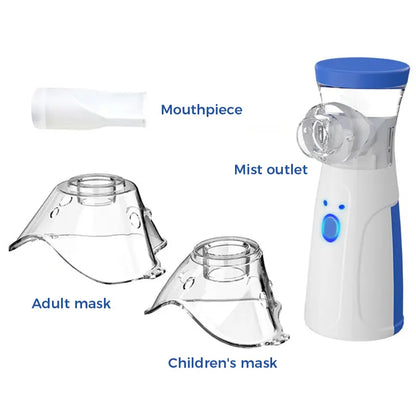 Portable Rechargeable Nebulizer - Mesh Technology For Convenient Everyday Use