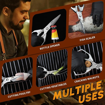 The Viral 5-in-1 Japanese-Inspired Shears: Over 127,000 Happy Kitchens!