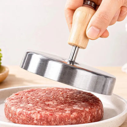 Professional Stainless Steel Burger Press for Perfect Uniform Patties