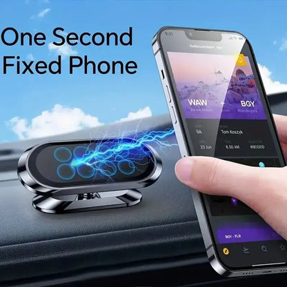 Ultra-Strong Magnetic Car Phone Holder - 360° Rotating Universal Dashboard Mount