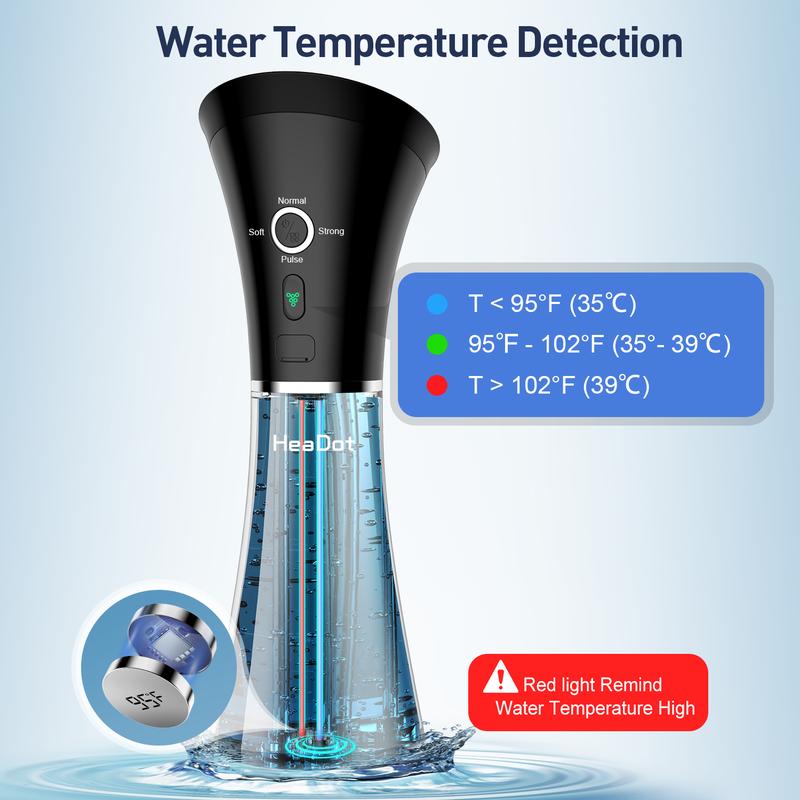 Electric Ear Wax Removal System - Water Irrigation Cleaning For Safer At-Home Ear Care