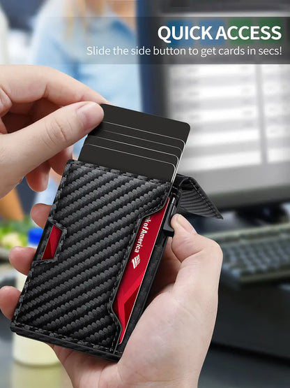 Men's Minimalist RFID Trifold Wallet