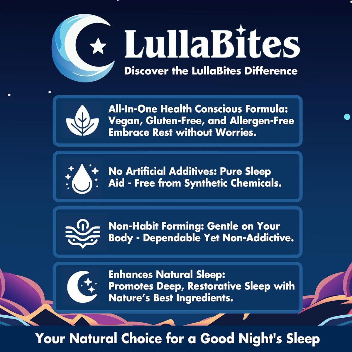 Wake Up Refreshed: Natural, Melatonin-Free Sleep Gummies