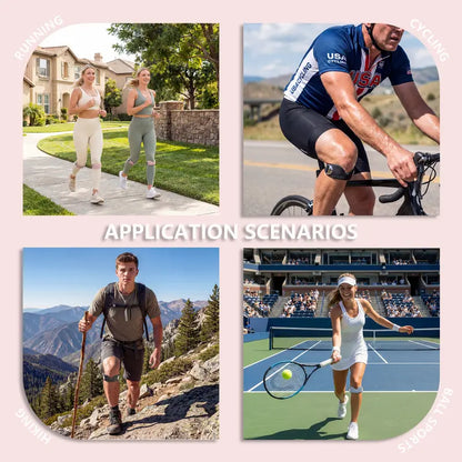 Targeted Silicone Patellar Tendon Strap for Instant Knee Pressure Relief & Shock Absorption