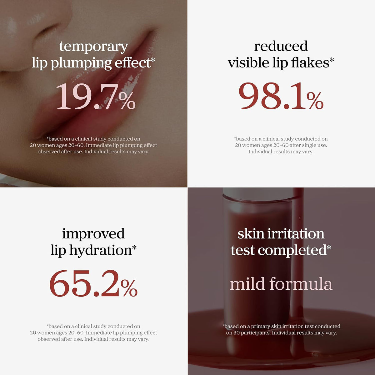 Lip Oil Tint - Oil-to-Stain Color System For Juicy Gloss & Long-Lasting Natural Lips