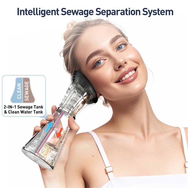 Electric Ear Wax Removal System - Water Irrigation Cleaning For Safer At-Home Ear Care