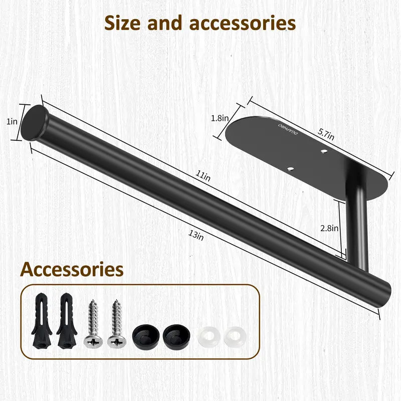 Under Cabinet Paper Towel Holder - Space-Saving Mount Design For A Cleaner, More Organiz | Buy 1 Get 1 Freeed Kitchen