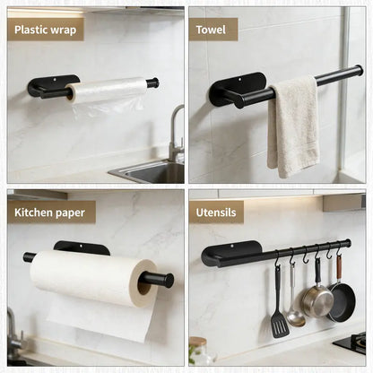 Under Cabinet Paper Towel Holder - Space-Saving Mount Design For A Cleaner, More Organiz | Buy 1 Get 1 Freeed Kitchen