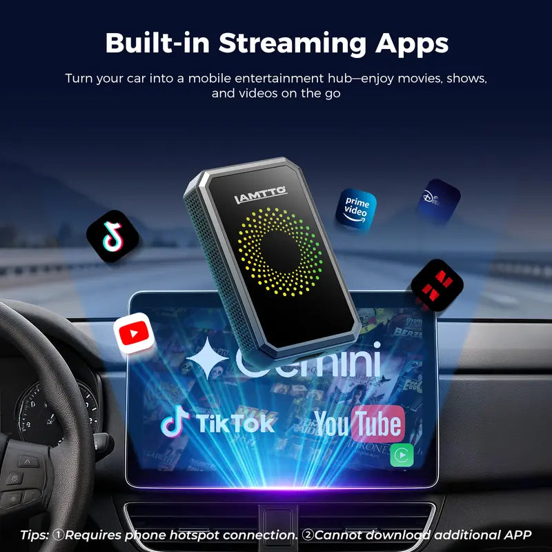 Wireless Smart Video Adapter: Stream Netflix & Connect Instantly