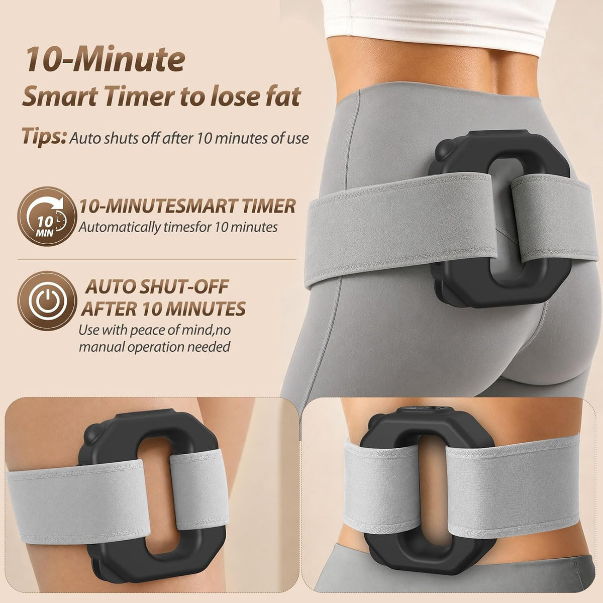 Sitting All Day? Enjoy Hands-Free Waist & Back Comfort Anytime, Anywhere