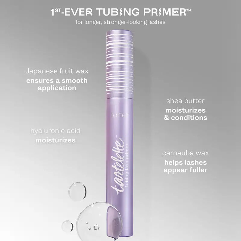 24H Smudge-Proof Tubing Mascara & Primer Duo for Instant Lash Extension