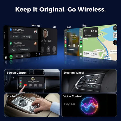 Wireless Smart Video Adapter: Stream Netflix & Connect Instantly