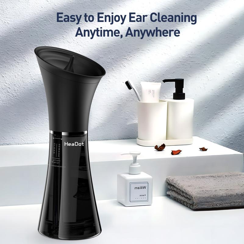 Electric Ear Wax Removal System - Water Irrigation Cleaning For Safer At-Home Ear Care