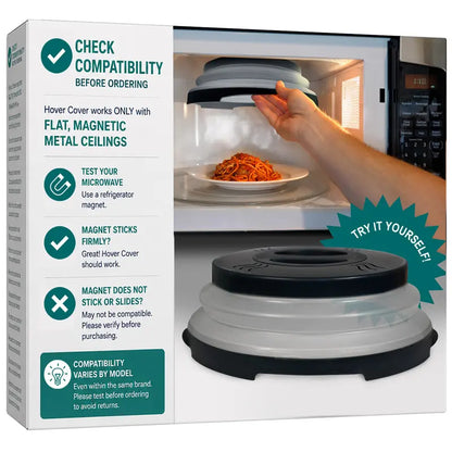 Magnetic Collapsible Microwave Splatter Cover