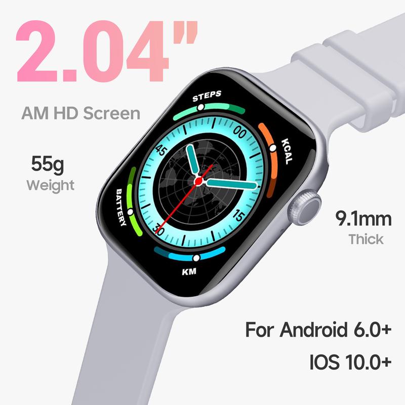 2.04" Fashion Touch Screen Smart Watch