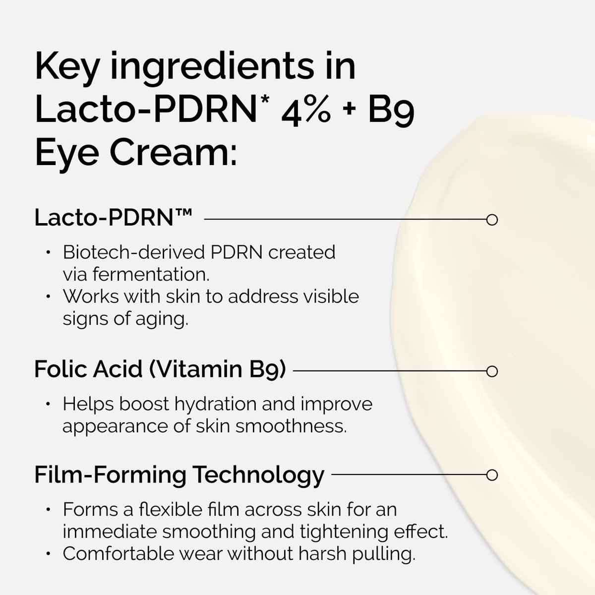 Lacto-PDRN* 4% + B9 Eye Cream | Buy 2 get 1 free