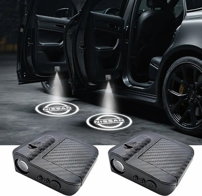 Custom Car Door LED Projector Light - Personalized Welcome Courtesy Projection | 4 Pack per Set