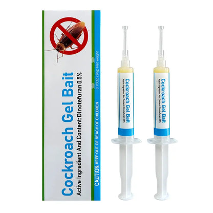 Fast Nest Elimination Cockroach Gel Bait Syringe Set | Buy 1 Get 1 Free