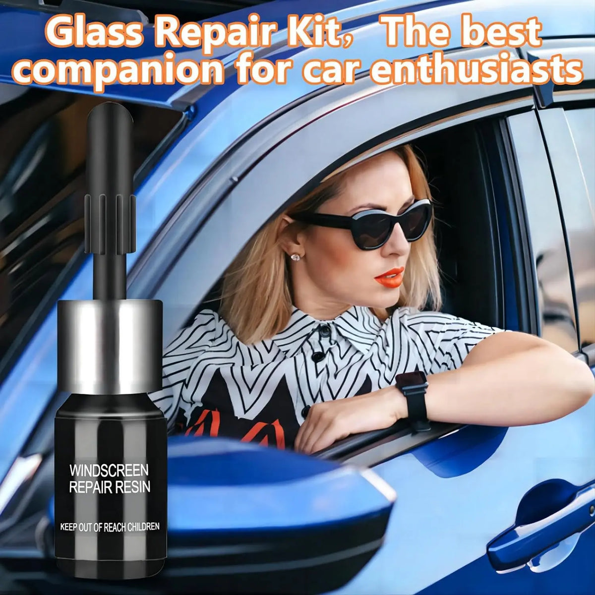 Fast Windshield Crack Repair Kit - Instant Fix & Restore | Buy 1 Get 1 Free