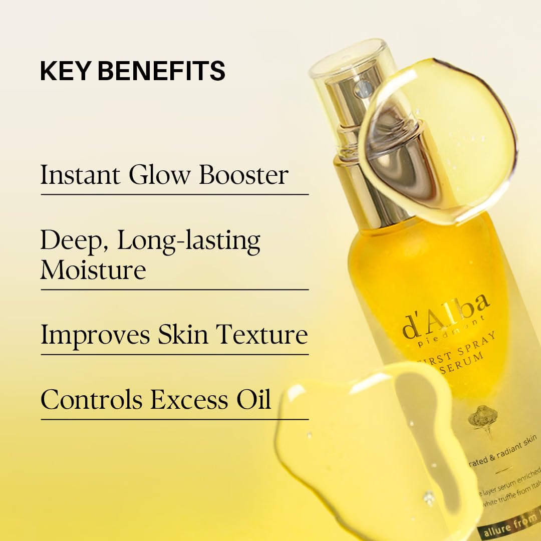 Instant Glass Skin Spray Serum for Deep Hydration & Radiant Glow | 2 Pack per Set