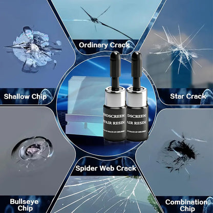 Fast Windshield Crack Repair Kit - Instant Fix & Restore | Buy 1 Get 1 Free