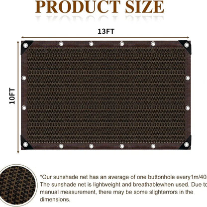 Heavy Duty Outdoor Privacy Screen Fence Shade Mesh Net