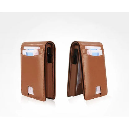 Minimalist Carbon Fiber RFID Pop-Up Wallet