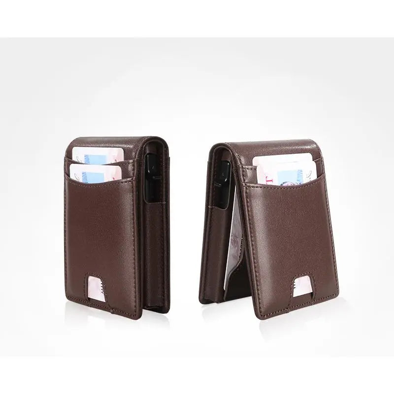Minimalist Carbon Fiber RFID Pop-Up Wallet