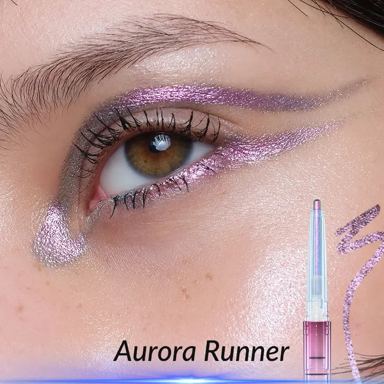 Multichrome Chameleon Gel Eyeliner: Color-Shifting Metallic Makeup