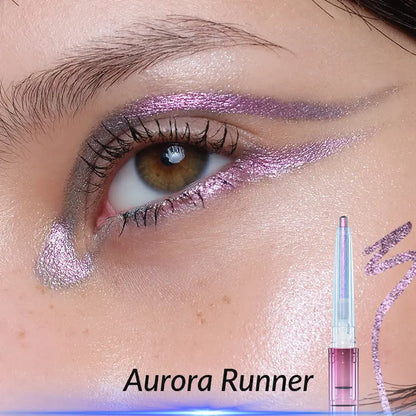 Multichrome Chameleon Gel Eyeliner: Color-Shifting Metallic Makeup